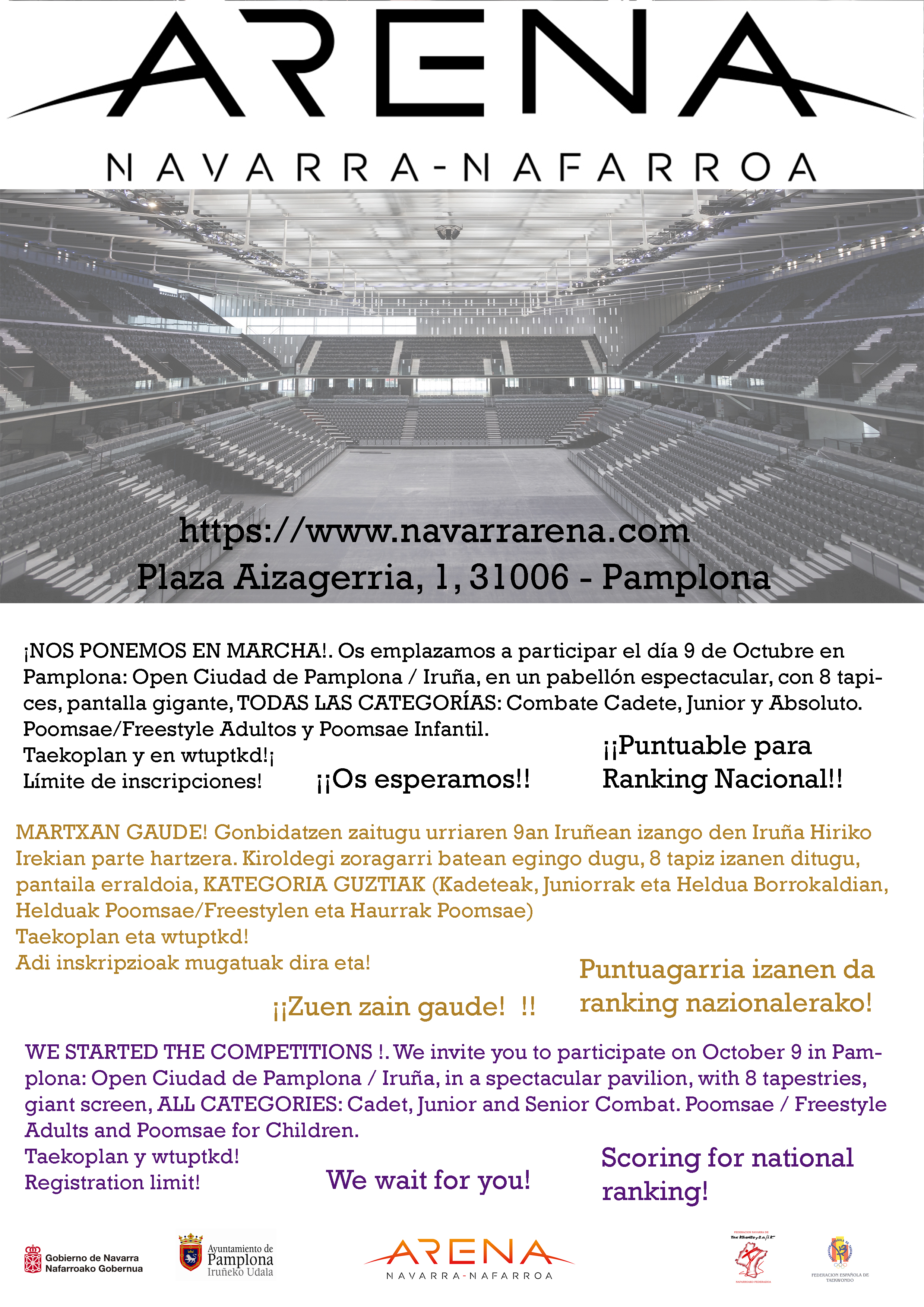 OPEN CIUDAD DE PAMPLONA / IRUÑA 2021